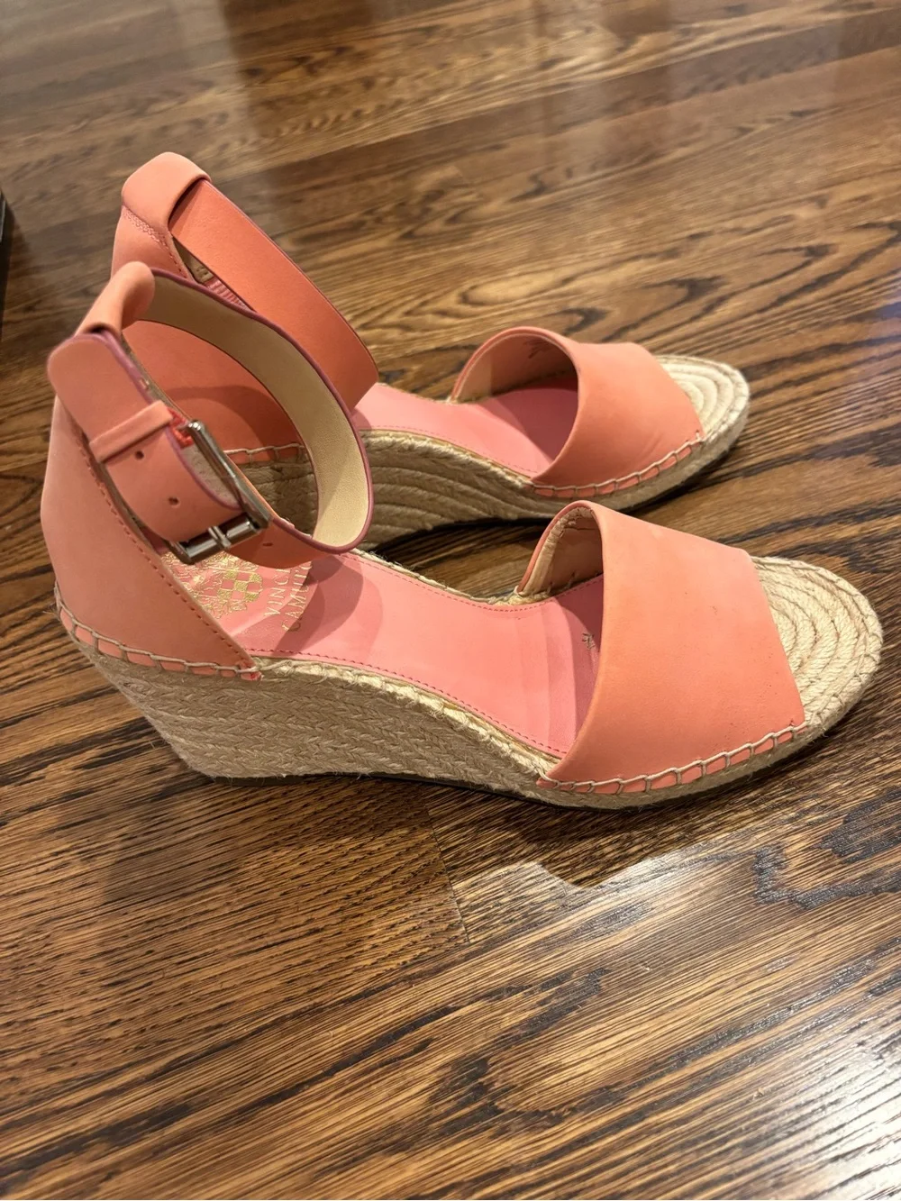Vince Camuto Coral Ankle-Strap Espadrille Wedge
